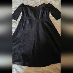 Grace Karin Black Off The Shoulder Retro Swing Dress Xxl